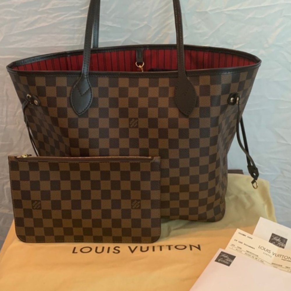 Louis Vuitton Damier Ebene Neverfull MM